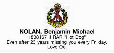 NOLAN, Benjamin Michael