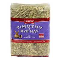 Peters Timothy And Rye Hay 2kg Pet: Small Pet Category: Small Animal Supplies  Size: 2kg 
Rich...