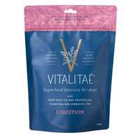 Vitalitae Superfood & Hemp Oil Dog Treats - Digestion Biscuits - 350g