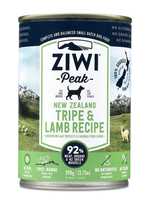 Ziwi Peak Moist Grain Free Dog Food - Tripe & Lamb - 390g x 12 Cans