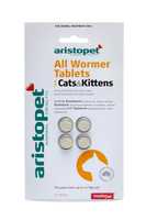 Aristopet Intestinal All Wormer Tablets for Cats & Kittens - 4 Pack