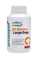 AristoPet Intestinal All Wormer Tablets for Large Dogs 100 Tablets