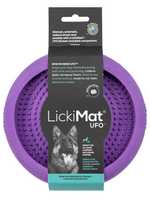 Lickimat UFO Slow Food Anti-Anxiety Licking Dog Bowl - Purple