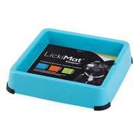 The Keeper Lickmat Pad Holder for Standard Size Lickimats - Turquoise