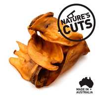 Natures Cuts Beef Ears 5 Pack Pet: Dog Category: Dog Supplies  Size: 0.1kg 
Rich Description: Natures...