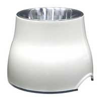 Dogit 2 In 1 Elevated Dog Dish White Small Pet: Dog Category: Dog Supplies  Size: 0.3kg Colour: White...