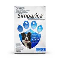 Simparica Flea Tick Chews Medium Dog 12 Pack Pet: Dog Category: Dog Supplies  Size: 0.1kg 
Rich...