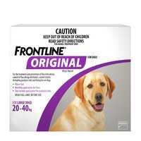 Frontline Original Large Dog Purple 8 Pack Pet: Dog Category: Dog Supplies  Size: 0.1kg 
Rich...