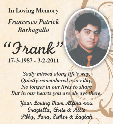 BARBAGALLO, Francesco Patrick