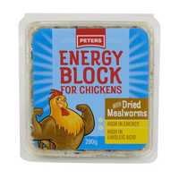 Peters Energy Block Mealworms 2 X 280g Pet: Bird Category: Bird Supplies  Size: 0.6kg 
Rich...