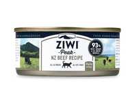 Ziwi Peak Moist Grain Free Cat Food - Free Range Beef - 85g x 24 Cans