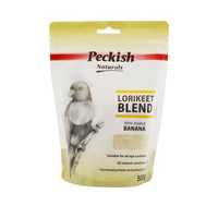 Peckish Naturals Lorikeet Blend Banana 500g Pet: Bird Category: Bird Supplies  Size: 0.5kg 
Rich...