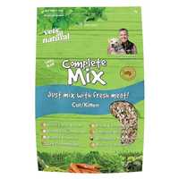 Vets All Natural Complete Mix Cat And Kitten 1kg Pet: Cat Category: Cat Supplies  Size: 1kg 
Rich...