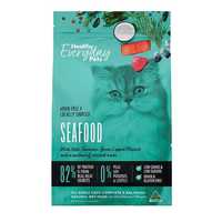 Healthy Everyday Pets Seafood Dry Cat Food 3kg Pet: Cat Category: Cat Supplies  Size: 3.1kg 
Rich...