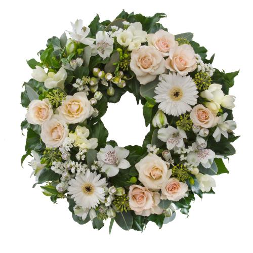 
	The "Serenity Wreath" is a beautifully crafted wreath designed to convey a sense of peace and...