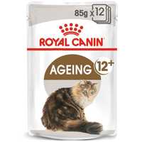 Royal Canin Ageing 12 Plus Gravy Senior Wet Cat Food Pouches 48 X 85g Pet: Cat Category: Cat Supplies ...