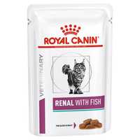 Royal Canin Veterinary Renal With Fish Wet Cat Food Pouches 12 X 85g Pet: Cat Category: Cat Supplies ...