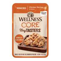 Wellness Core Tiny Tasters Minced Chicken In Gravy Wet Cat Food 12 X 50g Pet: Cat Category: Cat...