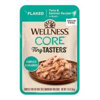 Wellness Core Tiny Tasters Flaked Tuna And Salmon In Broth Wet Cat Food 12 X 50g Pet: Cat Category: Cat...