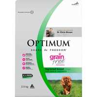 Optimum Grain Free Toy Small Lamb And Vegetables Dry Dog Food 2.5kg Pet: Dog Category: Dog Supplies ...