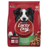 Lucky Dog Minced Beef Vegetable Marrowbone Flavour Dry Dog Food 3kg Pet: Dog Category: Dog Supplies ...
