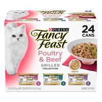 Fancy Feast Variety Pack Classic Beef Poultry Grilled Wet Cat Food 24 X 85g Pet: Cat Category: Cat...