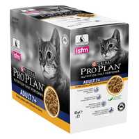 Pro Plan Adult 7 Plus Chicken Gravy Wet Cat Food Pouches 85g Pet: Cat Category: Cat Supplies  Size:...
