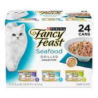 Fancy Feast Variety Pack Seafood Grilled Wet Cat Food 48 X 85g Pet: Cat Category: Cat Supplies  Size:...