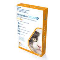 Revolution Cat Plus Orange 6 Pack Pet: Cat Category: Cat Supplies  Size: 0.1kg 
Rich Description:...