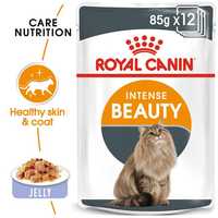 Royal Canin Hair And Skin Jelly Wet Cat Food Pouches 48 X 85g Pet: Cat Category: Cat Supplies  Size:...