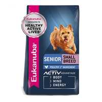 Eukanuba Dog Mature And Senior Small Breed 15kg Pet: Dog Category: Dog Supplies  Size: 15kg 
Rich...