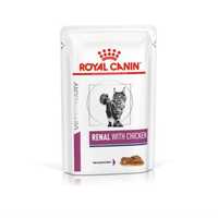 Royal Canin Veterinary Renal Chicken Wet Cat Food Pouches 24 X 85g Pet: Cat Category: Cat Supplies ...