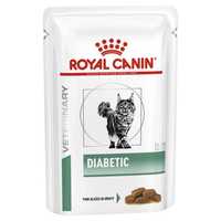 Royal Canin Veterinary Diabetic Wet Cat Food Pouches 12 X 85g Pet: Cat Category: Cat Supplies  Size:...