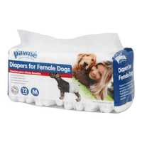 Pawise Disposable Diapers 12 Pack Large Pet: Dog Category: Dog Supplies  Size: 0.4kg 
Rich Description:...