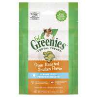 Greenies Cat Treats Dental Oven Roasted Chicken Flavour 60g Pet: Cat Category: Cat Supplies  Size:...