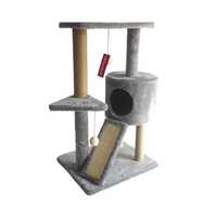 The Catsentials Cat Scratch And Rest Station Grey Each Pet: Cat Category: Cat Supplies  Size: 8.8kg...
