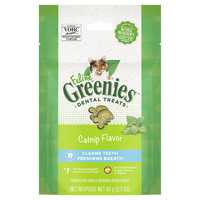 Greenies Cat Treats Dental Catnip Flavour 60g Pet: Cat Category: Cat Supplies  Size: 0.1kg 
Rich...