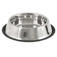Petmate Stainless Steel Anti Skid Bowl Each Pet: Dog Category: Dog Supplies  Size: 0.3kg Material:...