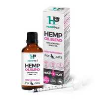 Hemp Pet Hemp Oil Hemp Hoki And Mct Blend For Cats 100ml Pet: Cat Category: Cat Supplies  Size: 0.1kg...