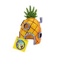 Penn Plax Spongebob Squarepants Pineapple Home Resin Replica Each Pet: Fish Category: Fish Supplies ...