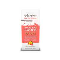 Selective Naturals Woodland Loops Guinea Pig 80g Pet: Small Pet Category: Small Animal Supplies  Size:...