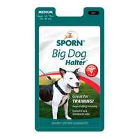 Sporn Big Dog Halter Medium Pet: Dog Category: Dog Supplies  Size: 0.4kg Colour: Black 
Rich...