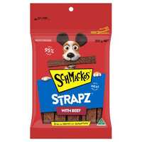 Schmackos Strapz Dog Treat Beef 200g Pet: Dog Category: Dog Supplies  Size: 0.2kg 
Rich Description:...