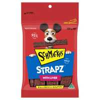 Schmackos Strapz Dog Treat Liver 200g Pet: Dog Category: Dog Supplies  Size: 0.2kg 
Rich Description:...