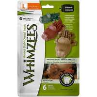 Whimzees Alligator Dental Dog Treats Small Pet: Dog Category: Dog Supplies  Size: 0.4kg 
Rich...