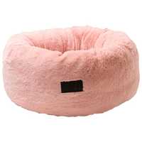 La Doggie Vita Bed Plush Donut Pink X Large Pet: Dog Category: Dog Supplies  Size: 4.6kg Colour: Pink...