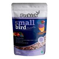 Peckish Small Bird Mixed Berry Treats 200g Pet: Bird Category: Bird Supplies  Size: 0.2kg 
Rich...