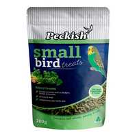 Peckish Small Bird Natural Greens Treats 200g Pet: Bird Category: Bird Supplies  Size: 0.2kg 
Rich...