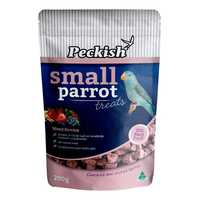 Peckish Small Parrot Mixed Berry Treats 200g Pet: Bird Category: Bird Supplies  Size: 0.2kg 
Rich...