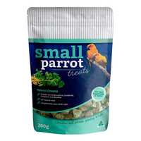 Peckish Small Parrot Natural Greens Treats 200g Pet: Bird Category: Bird Supplies  Size: 0.2kg 
Rich...